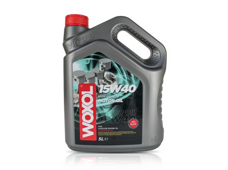 Моторно масло WOXOL 15W40, Минерално, 5L – За бензинови, дизелови и LPG двигатели