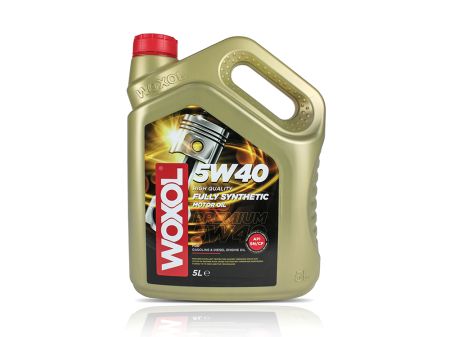 Двигателно масло WOXOL 5W40 SN/CF (5L), пълносинтетично 