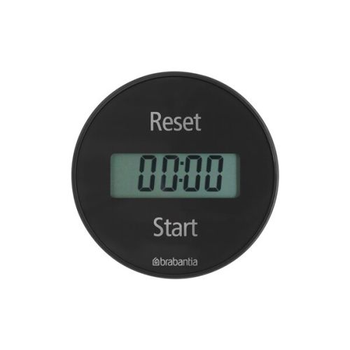 Таймер кухненски Brabantia Grey, дигитален, с магнит