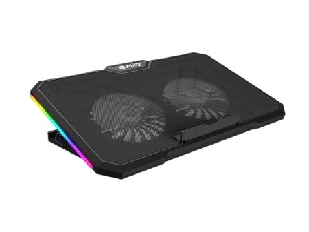 Стойка Fury Gunbai G3 Laptop Cooling Pad 14.1-17.3" 2 fans, RGB LED Light, 2 USB