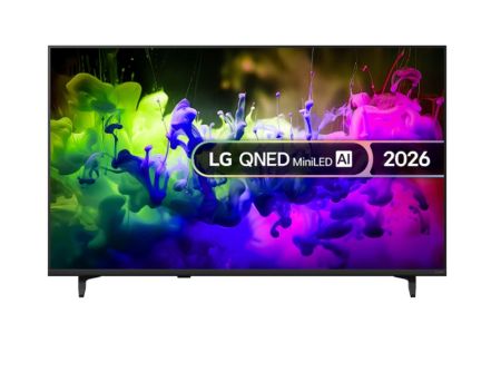 Телевизор LG 50QNED7EB3C, 50" 4K QNED MiniLED Smart TV, 3840x2160, DVB-T2/C/S2, ?7 AI Processor, HDR10 / HLG, webOS 26 ThinQ, VRR / ALLM / HGiG, 4K Super Upscaling, WiFi 5, Bluetooth 5.3, AirPlay 2, LAN, CI, HDMI, AI Sound Pro, Google Cast, 2 pole Stand