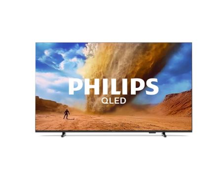 Телевизор Philips 55PUS7810/12, 55" 4K UHD QLED, 3840x2160p, 60Hz, DVB-T/T2/T2-HD/C/S/S2, 60Hz, 3 sided Ambilight, Pixel Precise UHD, HDR+, 90% DCI, Titan OS, Dolby Atmos & DTS:X, 3*HDMI, 2*USB, VRR, 802.11ac, BT 5.2, Philips EasyLink 2.0, 20W RMS, Black