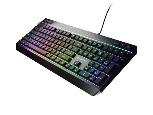 Клавиатура Genesis Gaming Keyboard Rhod 530 Rgb Backlight Us Layout Programmable