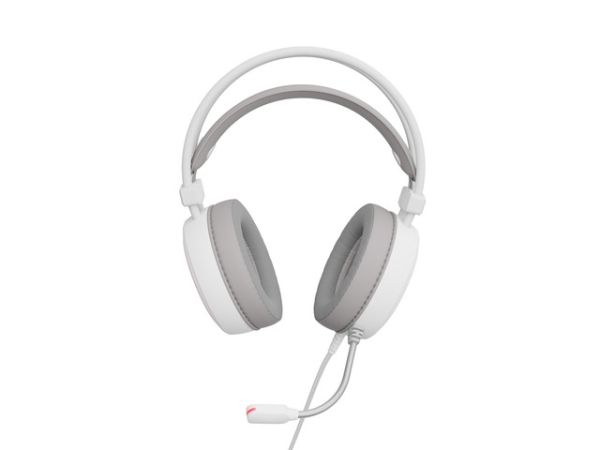 Слушалки Genesis Headset Neon 613 G2 With Microphone RGB Illumination White
