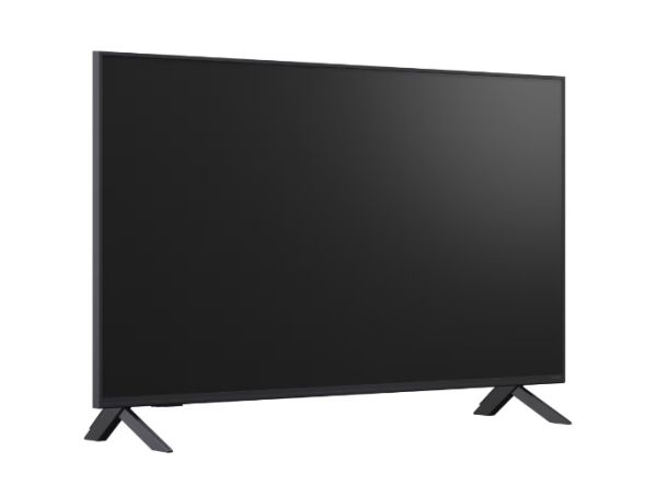 Телевизор LG 43QNED82A3B, 43" 4K QNED HDR Smart TV, 3840x2160, DVB-T2/C/S2, Alpha 7 AI Processor, HDR10 / HLG, webOS 25 ThinQ, VRR / ALLM / HGiG, 4K Upscaling, WiFi 5, Voice Controll, Bluetooth 5, AirPlay 2, LAN, CI, HDMI, SPDIF, Google Cast, 2 pole Stand