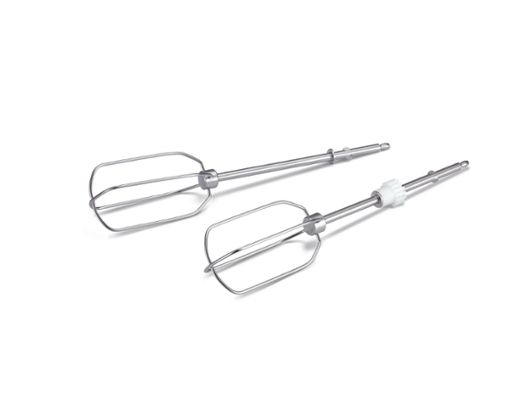 Миксер Tefal HT312138, Quick mix Hand Mixer with bowl, 300 W, 5 Speeds + turbo, 2 Beaters, 2 Dough hooks, automatic rotating bowl, white & inox standbowl