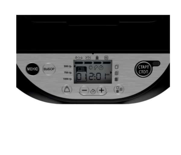 Хлебопекарна Tefal PF251835, Pain & Tresors  1KG NR/MET, 22 automatic programs, 610-700 W, black