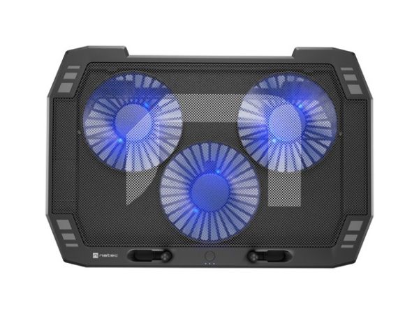 Стойка Natec Laptop Cooling Pad Oriole 15.6-17.3" 3 Fans, Led Light, 2 USB