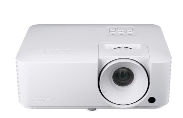 Мултимедиен проектор Acer Projector Vero XL2521, DLP, Laser, Full HD (1920x1080), 4000 ANSI Lumens, 50,000:1, 1.1x, Dynamic Black, HDMI 2.0 x 2 (HDCP 2.2), DC Out (5V/1.5A, USB-A), RS232, Speaker 15W, Laser lifespan up to 30,000h, 2.9 kg, Bag, White