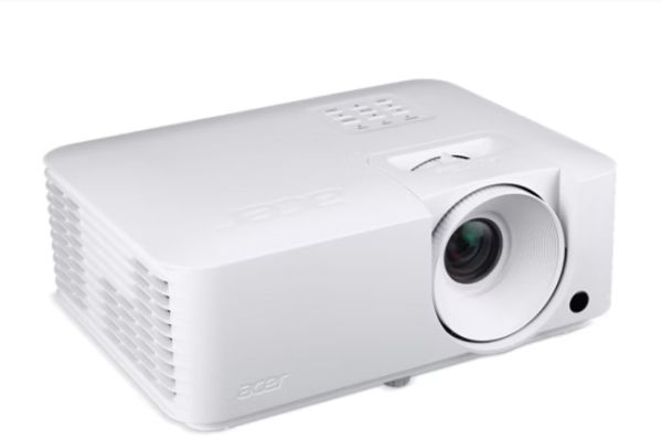 Мултимедиен проектор Acer Projector Vero XL2521, DLP, Laser, Full HD (1920x1080), 4000 ANSI Lumens, 50,000:1, 1.1x, Dynamic Black, HDMI 2.0 x 2 (HDCP 2.2), DC Out (5V/1.5A, USB-A), RS232, Speaker 15W, Laser lifespan up to 30,000h, 2.9 kg, Bag, White