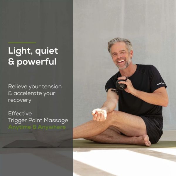 Масажор Beurer MG 101 SensorBoost, Integrated pressure sensor, Ergonomically shaped, 5 massage attachments, 5 intensity levels, Lithium-ion battery, black