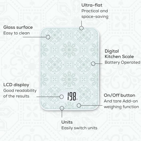 Везна Beurer KS 19 Vintage kitchen scale; 5 kg / 1 g