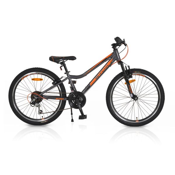 Велосипед със скорости 24" Zante grey