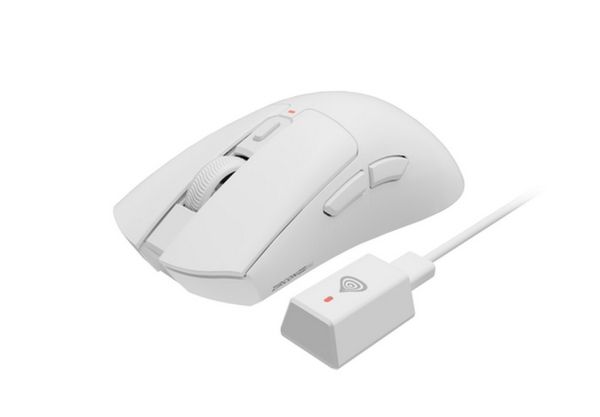 Мишка Genesis Wireless Gaming Mouse Zircon 880 Pro 8K 30000dpi, White