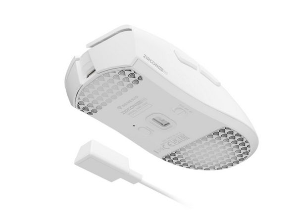 Мишка Genesis Wireless Gaming Mouse Zircon 880 Pro 8K 30000dpi, White