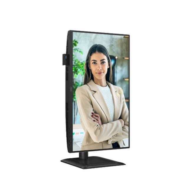 Монитор AOC 24P4U, 23.8" IPS WLED, 1920x1080@120Hz, 4ms GtG, 300cd m/2, 1500:1, 20M:1, Adaptive Sync, Anti Blue Light, FlickerFree, 2Wx2, Tilt, Height Adjust, Pivot, Swivel, D-SUB, HDMI, DP, USB hub