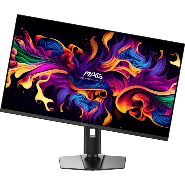 Монитор MSI MAG 322UP QD-OLED E16 Gaming Monitor, 31.5", 0.03ms, 165Hz, 3840x2160, G-SYNC, AMD FreeSync Premium Pro, AI Vision, Console Mode, ClearMR 10000, HDR True Black 400, Type-C(15W PD), DP(1.4a), 2xHDMI(2.1), Pivot, Heigh Adj., VESA 100, Black, 7.7