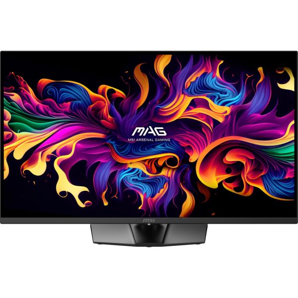 Монитор MSI MAG 322UP QD-OLED E16 Gaming Monitor, 31.5", 0.03ms, 165Hz, 3840x2160, G-SYNC, AMD FreeSync Premium Pro, AI Vision, Console Mode, ClearMR 10000, HDR True Black 400, Type-C(15W PD), DP(1.4a), 2xHDMI(2.1), Pivot, Heigh Adj., VESA 100, Black, 7.7