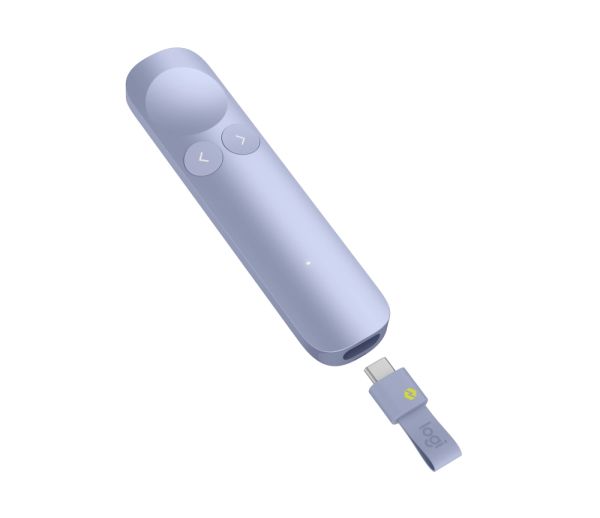 Безжичен презентер Logitech Spotlight 2 Presentation Remote - Lilac