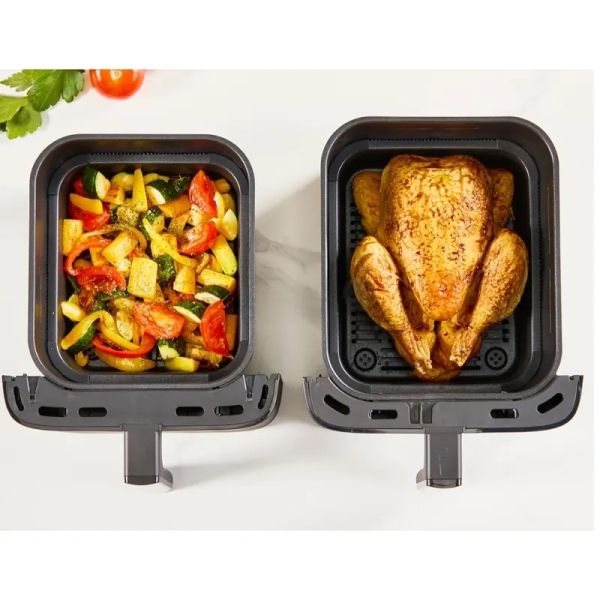 Уред за здравословно готвене Tefal EY7568E0 Crispy Stack Af Genius+Acc Blk