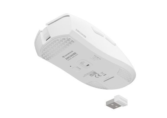 Мишка Genesis Gaming Mouse Zircon 880 Wireless 12000 dpi, White