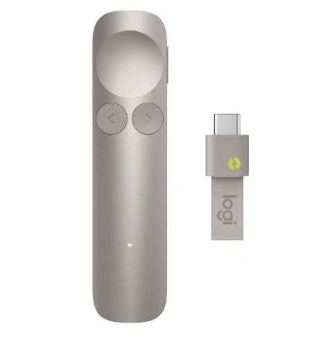 Безжичен презентер Logitech Spotlight 2 Presentation Remote - Sand
