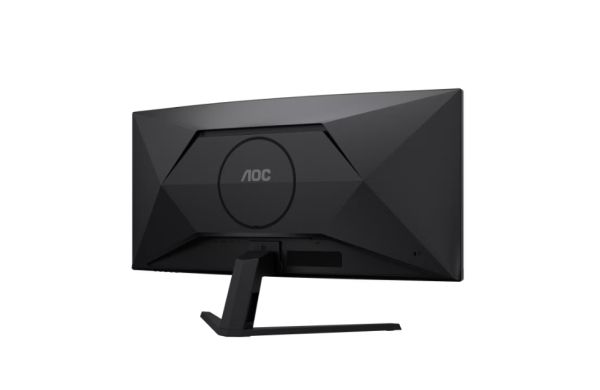 Монитор AOC CU34B3E, 34" Curved 1500R, VA, WLED, 3440x1440@120Hz, 4ms GtG, 1ms MPRT, 300cd m/2, 3500:1, 50M:1 DCR, Adaptive Sync, FlickerFree, Low Blue Mode, Tilt, HDMI, DP