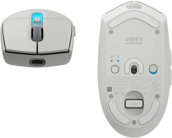 Мишка Logitech G305 X  Mouse, Superlight, WHITE-2.4GHZ-N/A-EER2-933-#933