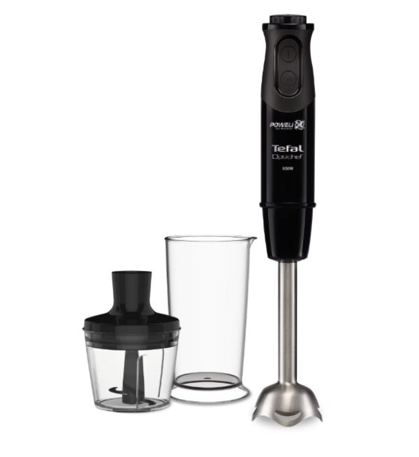 Пасатор Tefal HB641838 Optichef – 800 W, 10 скорости + Turbo, комплект 2 в 1