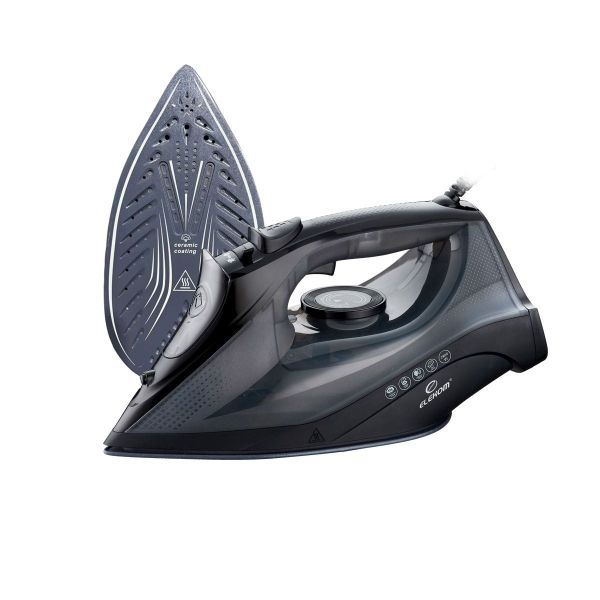 Ютия за гладене с пара EK-290 C – 3000W, керамична плоча, голям резервоар 450 мл, антикапкова система