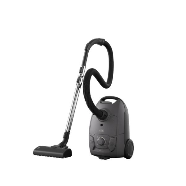 Прахосмукачка AEG AB51A3DG Animal 5000 – 750 W, 3 L, HEPA филтрация, телескопична тръба, тъмно сив