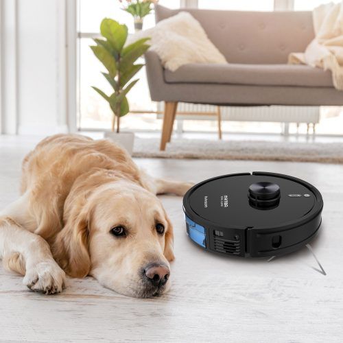 Робот прахосмукачка Mamba RM-04 Total Clean – 8500 Pa, LDS лазерна навигация, Wi-Fi, 2-в-1 прах и вода