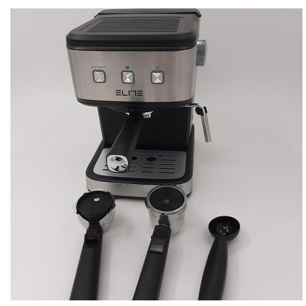 Кафемашина ELITE CMA-1223 – автоматична с 2 приставки за капсули, 19 bar, метален корпус, черна