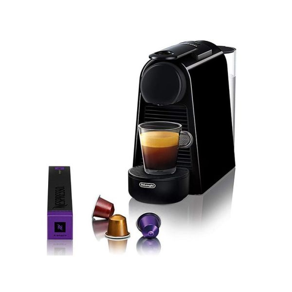 Кафемашина De’Longhi EN85.B Essenza Mini – с капсули Nespresso, 19 bar, компактен дизайн, черна