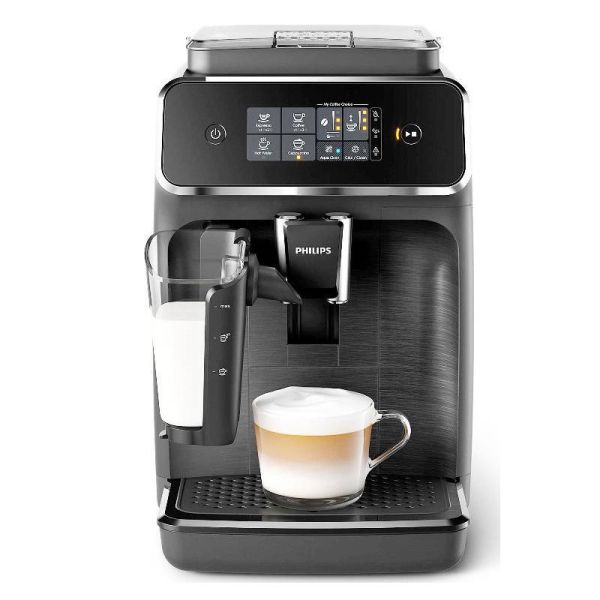 Кафеавтомат Philips EP2230/10 – автоматична еспресо машина 15 bar, система за мляко, черна