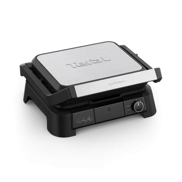 Контактен грил Tefal SuperGrill 3in1 – електрическа скара 3 в 1 с BBQ и фурна, 2000 W, регулируем термостат