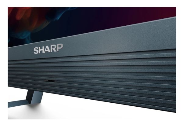Телевизор Sharp 50FQ5EG, 50" QLED  GOOGLE TV, 4K Ultra HD 144Hz Quantum Dot 3840x2160 Aluminium Slim Frameless, AQUOS AI, DVB-T/T2/C/S/S2, 500 NIT, Active Motion 1400, HARMAN/KARDON, HDR10, Dolby Atmos, Dolby Vision, DTS:X, Google Assistant, HDMI eARC, Mi