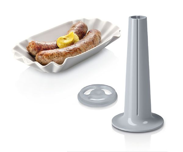 Месомелачка Bosch MFW67450, Meat mincer, ProPower 2000W, 3,5 kg/min, nr. 8, 3 sieves, kebbe attachment, juice extractor, reverse function, fruit press