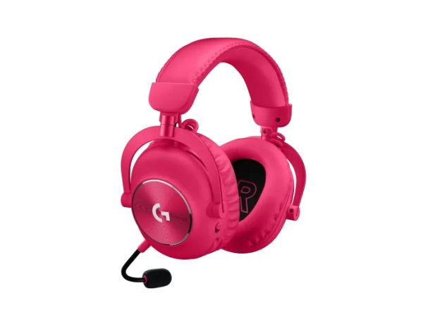Слушалки Logitech Headset - PRO X 2 LIGHTSPEED Wireless Gaming Headset - MAGENTA - 2.4GHZ - N/A - EMEA28-935
