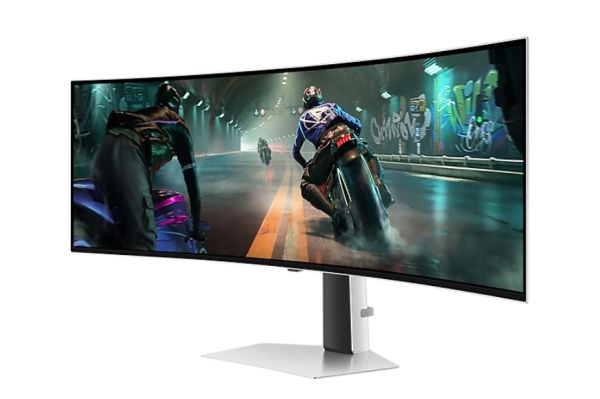 Монитор Samsung LS49DG910, 49" Odyssey G9 GAMING, Curved OLED, 1800R, 144Hz, Smart. 32:9, 5120 x 1440, Display Port , HDMI,Micro HDMI, USB Hub, Silver