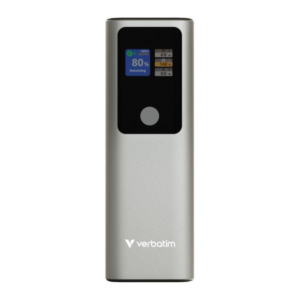 Външна батерия Verbatim Charge 'n' Go Power Bank 27000mAh 183W Grey