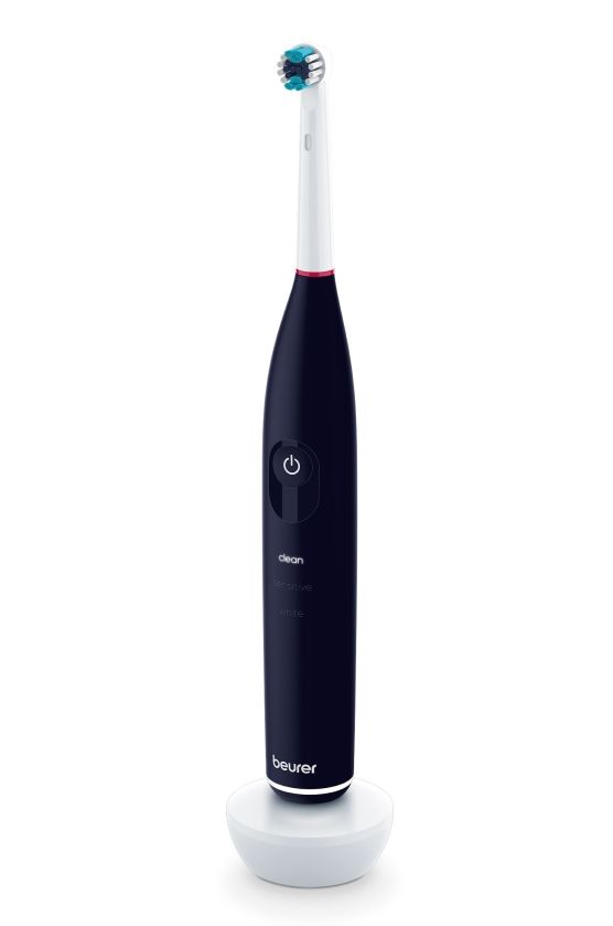 Електрическа четка за зъби Beurer TB 50 Electric toothbrush; Integr. pressure sensor; 3 cleaning programs; 45 days Battery life; 2-min timer; Oscillating, pulsating, brushing technology; Incl. charger, USB cable with adapter, storage box & CBH; black