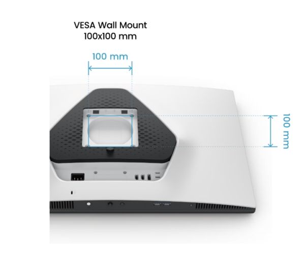 Монитор BenQ MOBIUZ EX271Q 27", IPS, 180Hz, 1ms, 2560x1440 2K QHD, HDR400, Gaming Monitor, Color Vibrance, Light Tuner, FreeSync Premium, KVM, Console Mode, B.I.+, LBL, 400 nits, 1000:1, HDMI, DP, USB C wDP alt. 65W PD, Speaker 2.5W x2,  6kg. WHITE