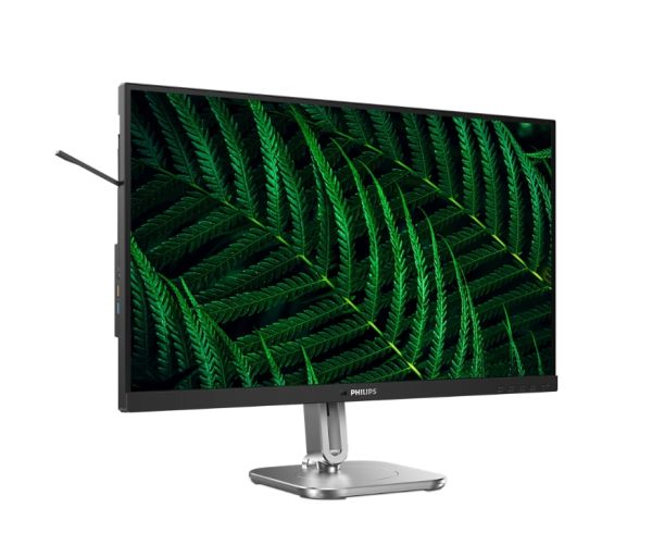 Монитор Philips 27B2G5500, 27" IPS WLED, 2560x1440@100Hz, 4ms GtG, 300cd m/2, 1000:1, 50M:1 DCR, Adaptive Sync, FlickerFree, Blue Light tech., 3Wx2, Tilt, Height Adjust, Pivot, Swivel, 2xHDMI, DP, USB hub