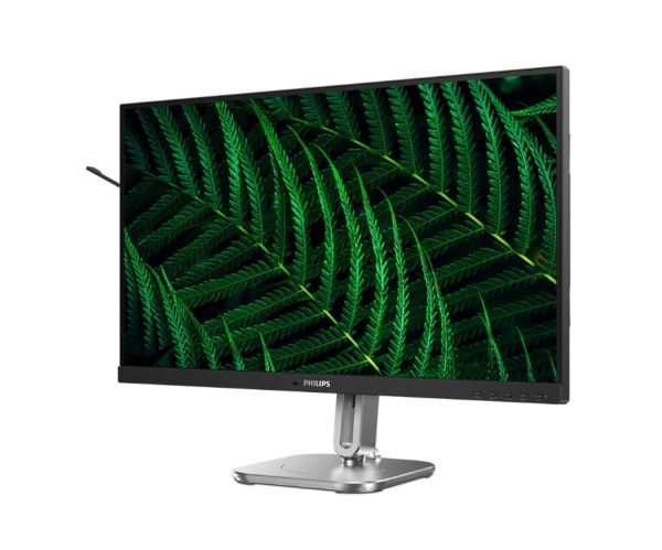 Монитор Philips 27B2G5500, 27" IPS WLED, 2560x1440@100Hz, 4ms GtG, 300cd m/2, 1000:1, 50M:1 DCR, Adaptive Sync, FlickerFree, Blue Light tech., 3Wx2, Tilt, Height Adjust, Pivot, Swivel, 2xHDMI, DP, USB hub