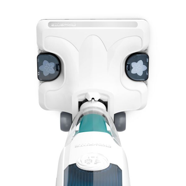 Парочистачка ROWENTA RY7777WH CLEAN&STEAM REVOLUTION GREEN, Microfiber pads 2 'All floors' & 2 'Hard Spot', Water filtration cartridge x3, Essential oilchips x20, Carpetglider