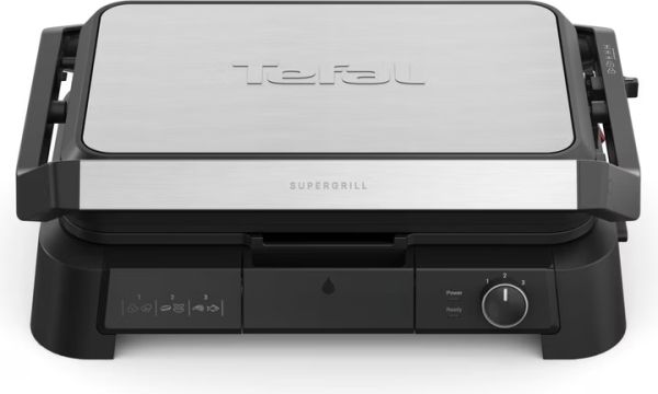 Барбекю Tefal GC520DE0 Supergrill 3In1 Xl Inox Eu