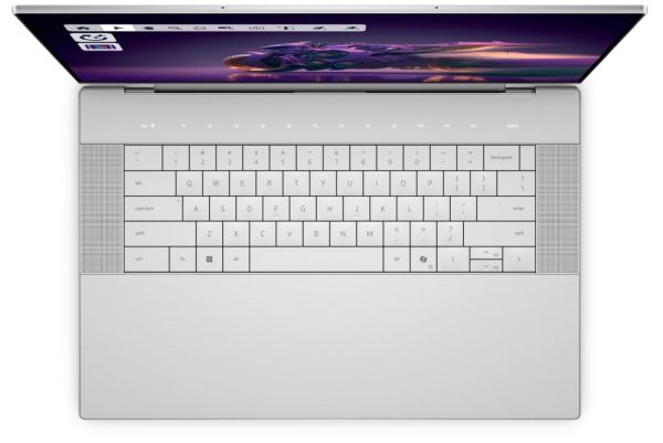 Лаптоп Dell 16 Premium DA16250, Intel Core Ultra 9 285H (16 Cores, up to 5.4GHz Turbo), 16.3", Touch 4K OLED, 400 nit, 48-120Hz, 32GB, LPDDR5X, 7467MT/s, integrated, 1TB M.2 SSD, NVIDIA RTX  5060, 8GB GDDR7, FHD IR Cam and Mic, Wi-Fi 7, FPR, Backlit Kb, W