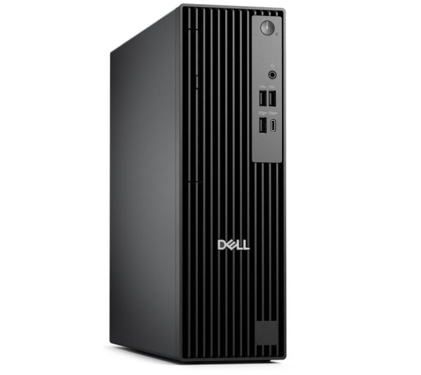 Настолен компютър Dell Pro Slim QCS1255, AMD Ryzen 7 8700G (16 TOPS NPU, 8 cores, up to 5.1GHz), 16 GB: 1 x 16 GB, DDR5, up to 4800 MT/s, 512GB SSD, Integrated Graphics, Wi-Fi 6, Bulgarian Keyboard&Mouse, 180W, Ubuntu, 3Y PS