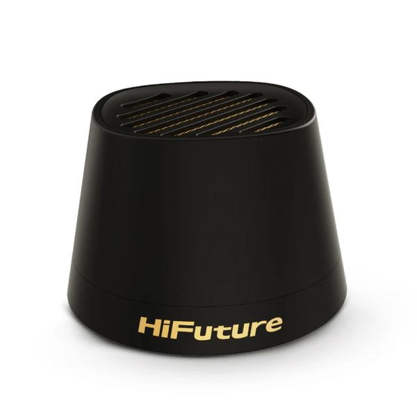Тонколони HiFuture Mega S Black, Bluetooth 5.4, MagSafe, 5W Output, Built-in MIC support Handsfree, Pair to Play (TWS Mode), Up to 10 Hours Playtime, Wireless Charge (7.5W-15W), Phone Holder